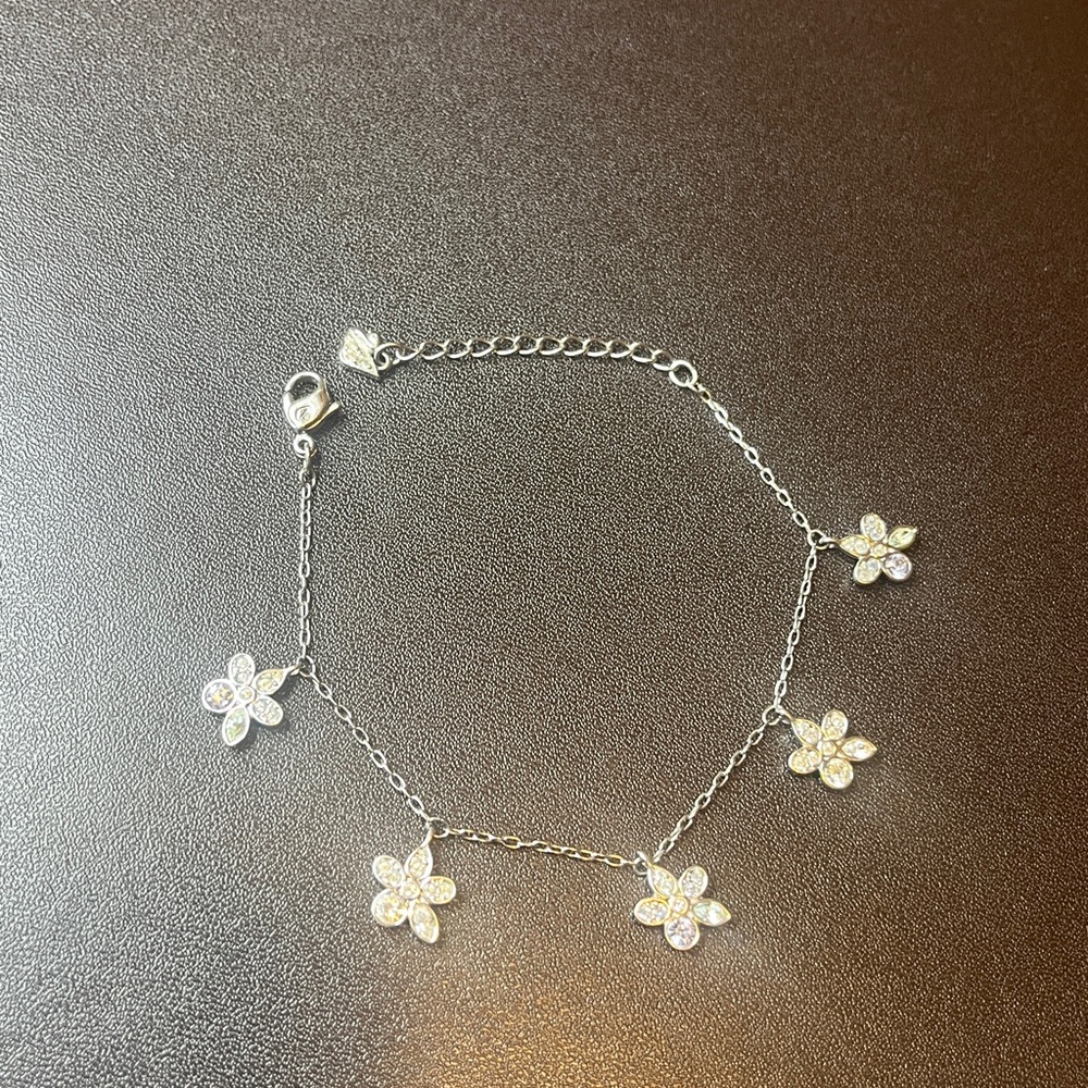 Swarovski Crystal Flower Bracelet
